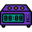 Digital clock icon 64x64