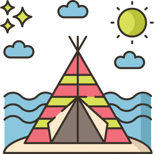 Camping icon
