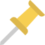 Push pin Symbol 64x64