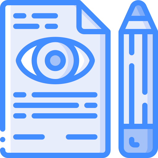 Eye test icône