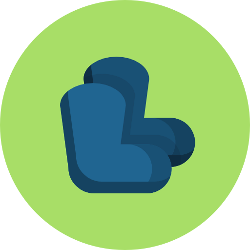 Diving socks icon