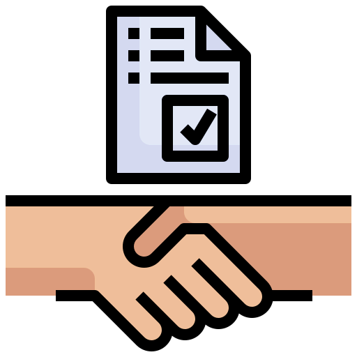 Contract icon