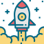 Rocket Symbol 64x64