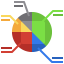 Pie chart icon 64x64