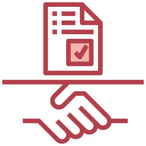 Contract icon