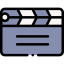 Clapperboard icon 64x64