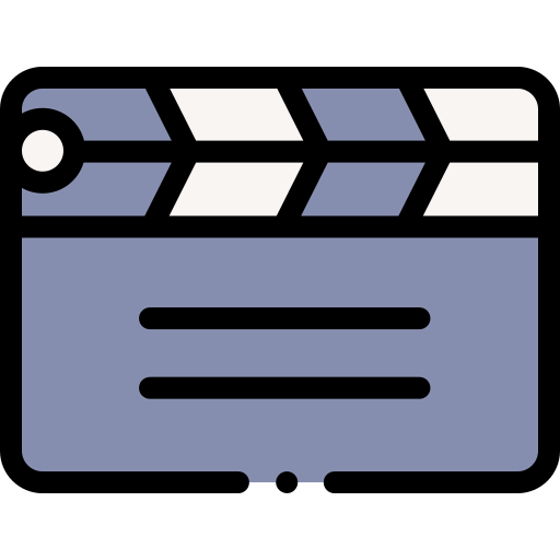 Clapperboard icon