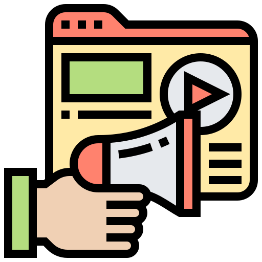 Digital marketing 图标