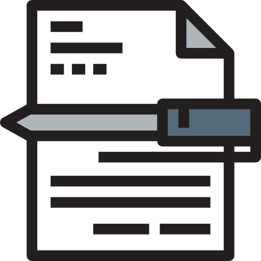 Contract icon