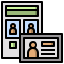 Id card icon 64x64