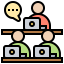 Coworking icon 64x64