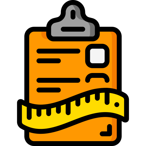 Weight reduction icon