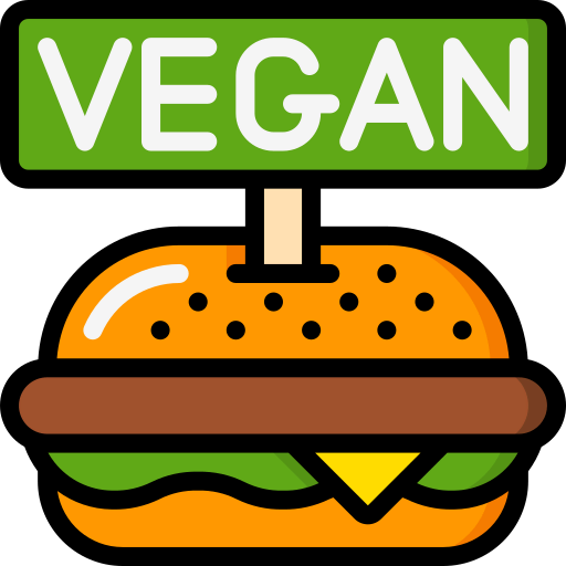 Vegan burger 图标