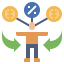 Dividend icon 64x64