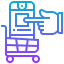 Online shopping icon 64x64