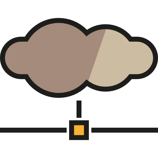 Cloud computing icon