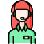 Call center agent 图标 64x64