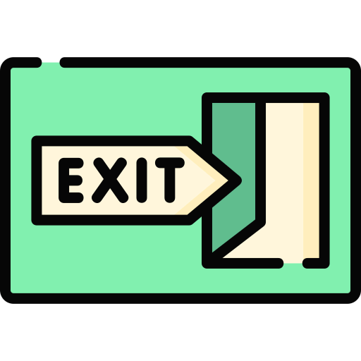 Exit ícono