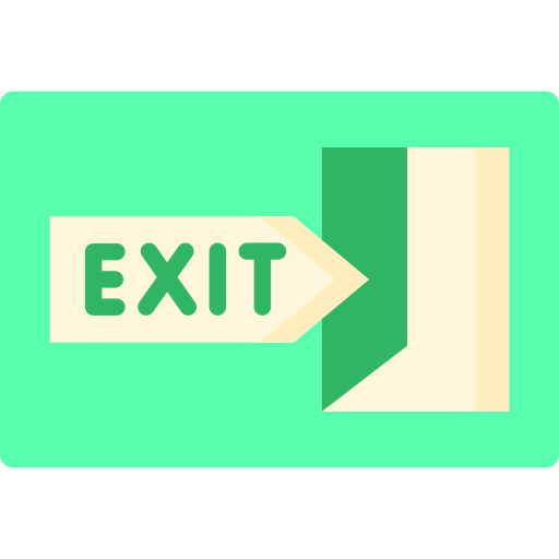 Exit ícono