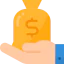 Money bag icon 64x64