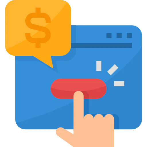 Pay per click 图标