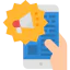 Smartphone Symbol 64x64