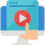 Video player Symbol 64x64