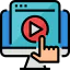 Video player ícono 64x64