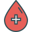 Blood drop icon 64x64