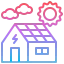 Solar house 图标 64x64