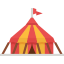 Circus tent Ikona 64x64