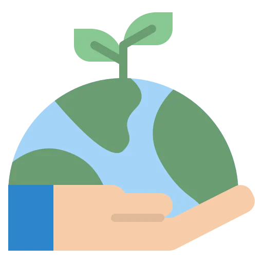 Protect the planet icon