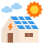 Solar house 图标 64x64