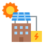 Solar panel 图标 64x64
