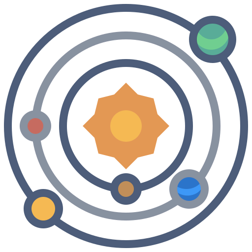 Solar system icon