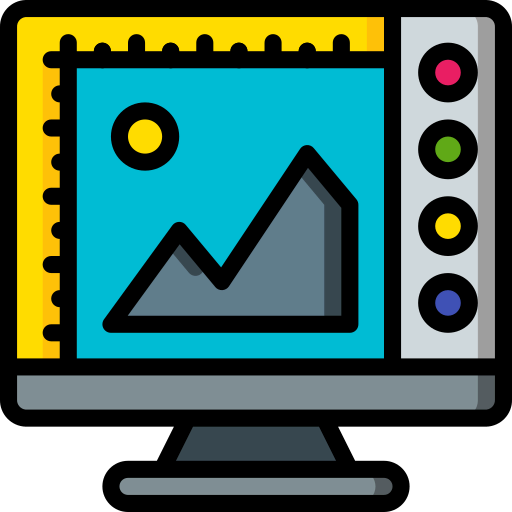 Desktop computer icône