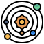 Solar system ícone 64x64