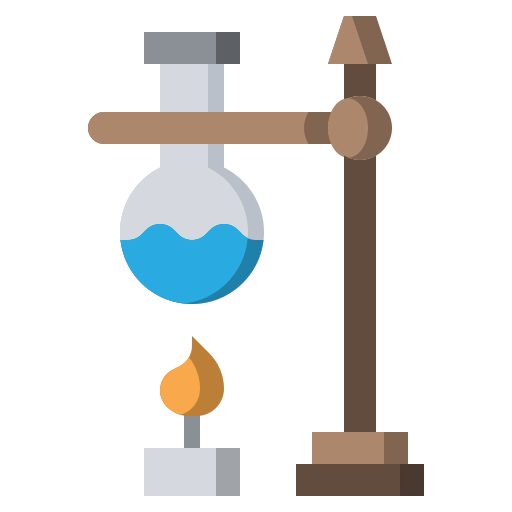 Bunsen burner icon