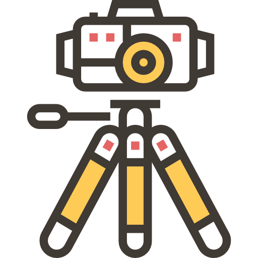 Camera stand icon