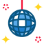 Disco ball icon 64x64