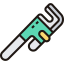 Pipe wrench icon 64x64