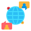 Global communication Symbol 64x64