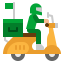 Delivery man Symbol 64x64