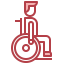 Wheelchair アイコン 64x64