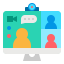 Video conference アイコン 64x64