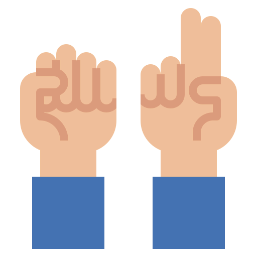 Sign language icon