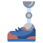 Bionic leg icon 64x64