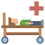 Hospital bed icon 64x64