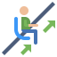 Wheelchair icon 64x64