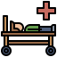 Hospital bed 图标 64x64